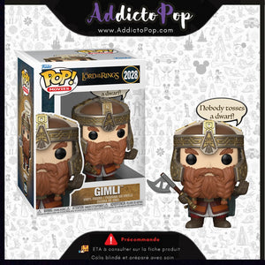 Funko Pop! The Lord of the Rings (Le seigneur des anneaux) [2028] - Gimli 🕓[ETA:07/2026]