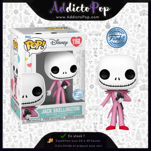 Funko Pop! L'Etrange Noël de Monsieur Jack [1168] - Jack Skellington with Flower (Special Edition)