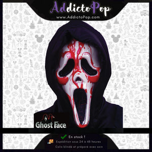 Bleeding Ghost Face® Mask – Masque Effet Sanglant Scream (Halloween) - Officiel Fun World®