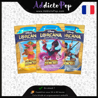 Lorcana - Trading Cards Booster Sleeved Chapitre 3 Les Terres D'Encres - FR