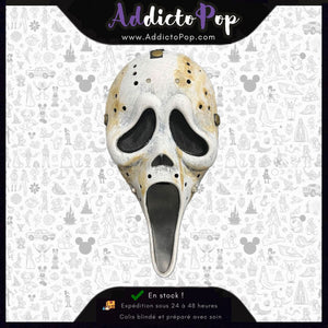 Ghost Face® Hockey Mask Aged – Masque Scream Style Hockey Vieilli (Halloween) - Officiel Fun World®