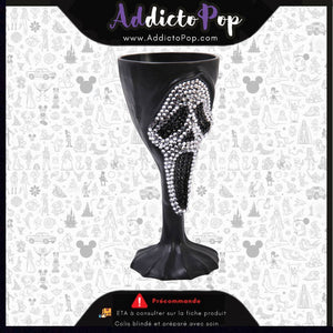 Ghost Face® Glitzy Goblet – Verre Scream Effet Brillant (Halloween) - Officiel Fun World® 🕓[ETA:07/2026]