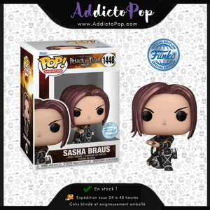 Funko Pop! Attack On Titan (AOT) [1448] - Sasha Braus (Metallic) (Special Edition)