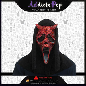 Ghost Face® Devil Face Bling Mask – Masque Devil Face Effet Strass Scream (Halloween) - Officiel Fun World® 🕓[ETA:07/2026]