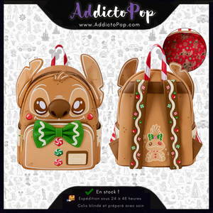 Loungefly Disney - Stitch Gingerbread Cosplay Backpack