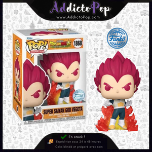 Funko Pop! Dragon Ball Super Broly [1868] - Super Saiyan God Vegeta (Special Edition)