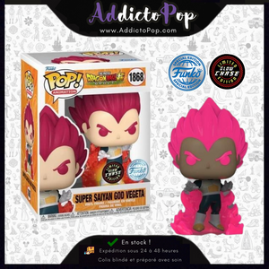 Funko Pop! Dragon Ball Super Broly [1868] - Super Saiyan God Vegeta (GITD Chase) (Special Edition)