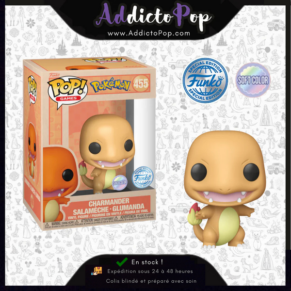 Funko Pop! Pokemon [455] - Charmander (Soft Color) (Special Edition)