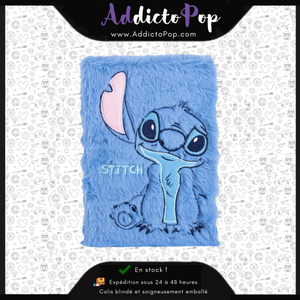 Premium Stitch Plush Notebook A5 Format