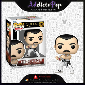 Funko Pop! Rocks Queen [496] - Freddy Mercury (White Singlet) 🕓[ETA:06/2026]