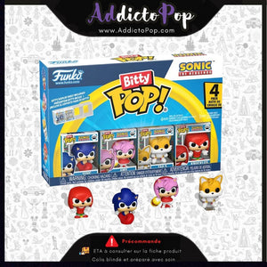 Funko Bitty Pop! Sonic : The Hedgehog  [4-Pack] - Sonic 🕓[ETA:07/2026]