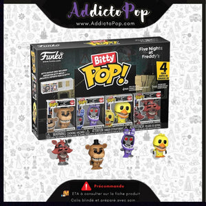 Funko Bitty Pop! Five Nights At Freddy's [4-Pack] - Whitered 🕓[ETA:07/2026]