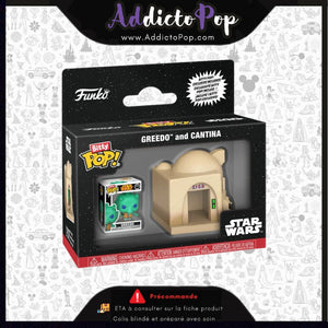 Funko Bitty Pop! Star Wars - Greedo with Cantina  🕓[ETA:07/2026]