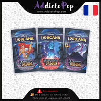 Lorcana - Trading Cards Booster Sleeved Chapitre 4 Le Retour d'Ursula - FR