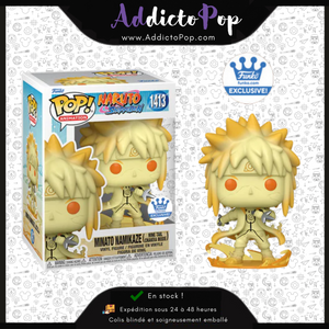 Funko Pop! Naruto Shippuden [1413] - Minato Namikaze (Nine Tail Chakra Mode) (Funko Shop Exclusive)