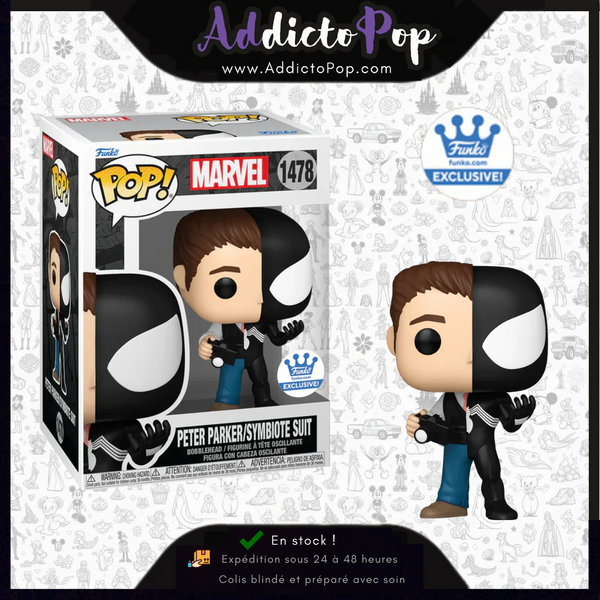 Funko Pop! MARVEL [1478] - Peter Parker/Symbiote Suit (Funko Shop Exclusive)