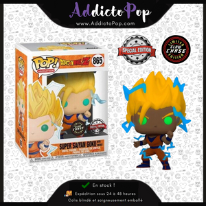 Funko Pop! Dragon Ball Z [865] - Super Saiyan Goku with energy (GITD Chase) (Special Edition)