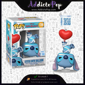 Funko Pop! Disney Lilo & Stitch [1709] - Stitch with Balloon (Earth) (Special Edition)