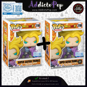Funko Pop! Dragon Ball Super [2198] - Super Saiyan Trunks (Commune + GITD Chase) (Special Edition)