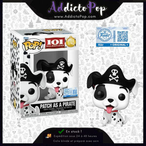 Funko Pop! Disney 101 Dalmatiens [1745] - Patch as Pirate (Special Edition)