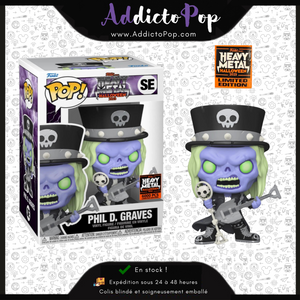 Funko Pop! Funko Heavy Metal Halloween 2023 [SE] - Phil D. Graves (Heavy Metal Exclusive 6.000 Pcs)