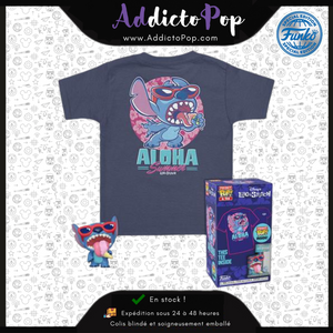 Funko Pocket Pop! & Tee Disney Lilo & Stitch - Summer Stitch Taille XL (Special Edition)