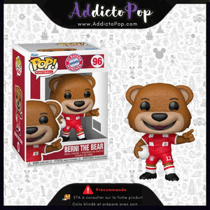Funko Pop! Football FC Bayern Munich [96] - Berni The Bear 🕓[ETA:06/2026]