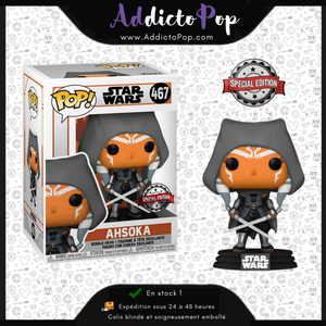 Funko Pop! Star Wars The Mandalorian [467] - Ahsoka Hooded (Special Edition)