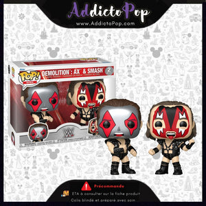 Funko Pop! WWE [2-Pack] - Demolition Ax & Smash 🕓[ETA:07/2026]