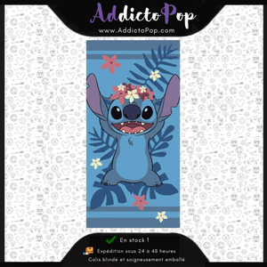 Lilo &amp; Stitch Beach Towel - Flowers (100% Polyester 70x140cm) 