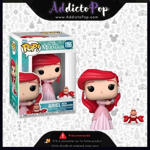 Funko Pop! La Petite Sirene [1755] - Ariel & Sebastien 🕓[ETA:08/2026]