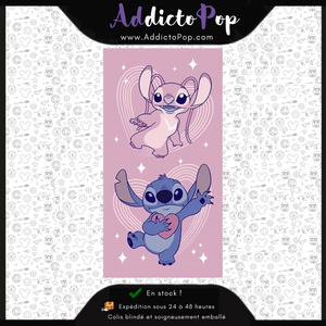 Lilo &amp; Stitch Beach Towel - Stitch &amp; Angel (100% Polyester 70x140cm) 