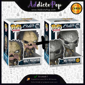 Funko Pop! Aliens Vs. Predator [1998] - Wolf Predator (Commune + Chase)