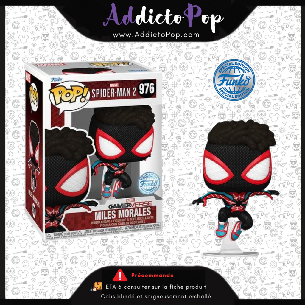 Funko Pop! Spider-Man 2 : GameVerse [976] - Miles Morales (Special Edi ...