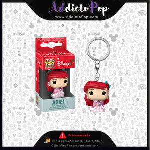 Funko Pop! Keychain Disney Holiday  - Ariel