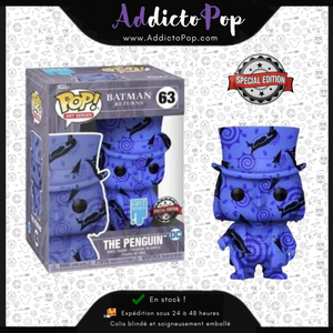 Funko Pop! DC Heroes Batman Returns [63] - The Penguin  Artist Series w/ protector case (Special Edition)