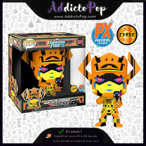 Funko Pop! Marvel Fantastic Four [809] - Galactus 10" (Black Light) (Px Previews Exclusive)