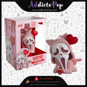 Figurine Youtooz SCREAM #4 - Valentine's Ghost Face 🕓[ETA:11/2026]