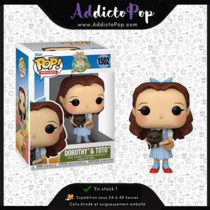 Funko Pop! Le Magicien d'Oz (85th Anniversary) [1502] - Dorothy & Toto