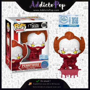 Funko Pop! It Welcome To Derry [1866] - Pennywise (Bloody) (Shelf Sitter) (Special Edition)