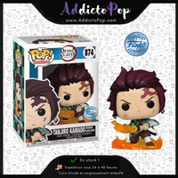 Funko Pop! Demon Slayer [874] - Tanjiro with Flaming Blade (Special Edition)