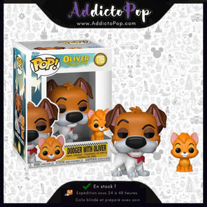 Funko Pop! Oliver & Company [1705] - Dodger with Oliver