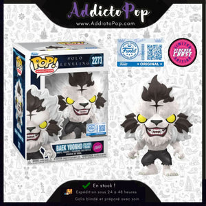 [Boîte endommagée] Funko Pop! Solo Leveling [2273] - Baek Yoonho (Silver Mane) (Flocked Chase) (Special Edition)