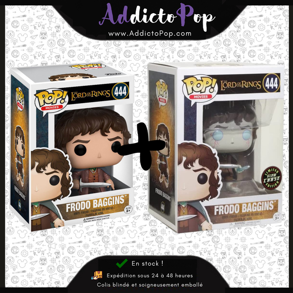 Funko Pop! The Lord of the Rings (Le seigneur des anneaux) [444] - Frodo Baggins (Commune+Chase)