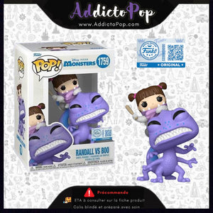 Funko Pop! Disney Pixar Monsters Inc. [1759] - Randall vs Boo (Special Edition) 🕓[ETA:07/2026]