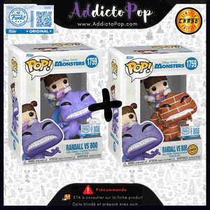 Funko Pop! Disney Pixar Monsters Inc. [1759] - Randall vs Boo (Commune + Chase) (Special Edition) 🕓[ETA:07/2026]