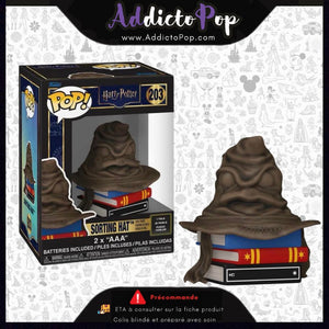 Funko Pop! Harry Potter [203] - Sorting Hat (Choixpeau Magique) with Sound 🕓[ETA:08/2026]