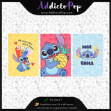 Pack de 3 Notebooks Stitch - Format A5