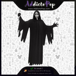 Ghost Face® 25th Anniversary Movie Adult Costume – Déguisement Scream Adulte 25ème Anniversaire (Halloween) - Officiel Fun World®