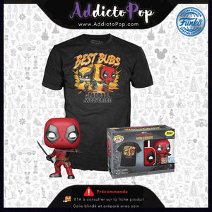 Funko Pop! & Tee Marvel Deadpool [1362] - Deadpool with Swords (Metallic) (Special Edition) 🕓[ETA:06/2026]
